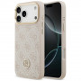 Guess 4G Strass Logo MagSafe -suojakotelo Apple iPhone 18 Pro Max / 17 Pro Max -puhelimelle, pinkki