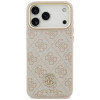 Guess 4G Strass Logo MagSafe -suojakotelo Apple iPhone 18 Pro Max / 17 Pro Max -puhelimelle, pinkki