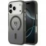 Guess IML Gradient Triangle Logo MagSafe -suojakotelo Apple iPhone 18 Pro Max / 17 Pro Max -puhelimelle, musta