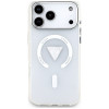 Guess IML Gradient Triangle Logo MagSafe -suojakotelo Apple iPhone 18 Pro Max / 17 Pro Max -puhelimelle, läpinäkyvä