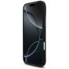 Karl Lagerfeld silikoninen Choupette Metal Pin -suojakotelo Apple iPhone 18 Pro Max / 17 Pro Max -puhelimelle, musta