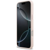 Karl Lagerfeld Silicone Choupette Metal Pin -suojakotelo Apple iPhone 18 Pro Max / 17 Pro Max -puhelimelle, pinkki