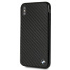 BMW BMHCI65MBC Signature Carbon -kovakotelo Apple iPhone XS Max -puhelimelle, musta