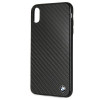 BMW BMHCI65MBC Signature Carbon -kovakotelo Apple iPhone XS Max -puhelimelle, musta
