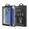 BMW BMHCPXMSILNA Silicone M Collection Hardcase Apple iPhone X / XS -puhelimelle, laivastonsininen