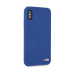 BMW BMHCPXMSILNA Silicone M Collection Hardcase Apple iPhone X / XS -puhelimelle, laivastonsininen