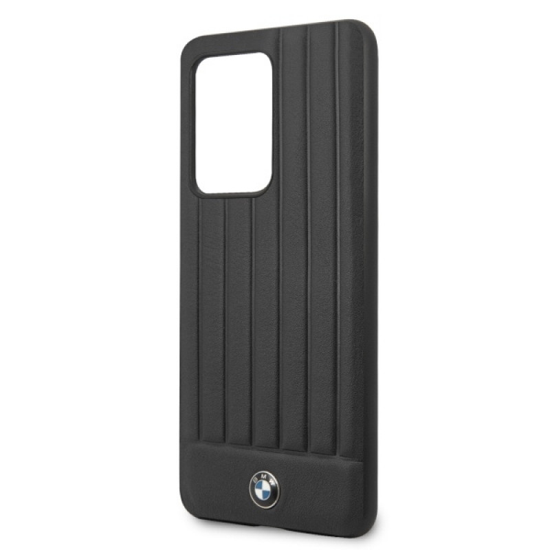 BMW BMHCS69POCBK Signature Hardcase Samsung Galaxy S20 Ultra -puhelimelle, musta