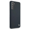 BMW BMHCS21MSILNA Silicone Signature -kovakotelo Samsung Galaxy S21+:lle, laivastonsininen