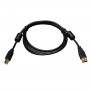 Eaton Tripp Lite Series USB 2.0 A–B-kaapeli ferriittikuristimilla (M/M), 1,83 m (6 ft), musta