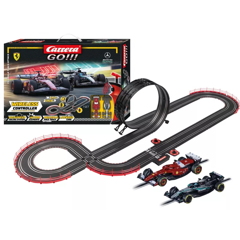 Carrera GO!!! Formula Track Attack -aloituspaketti (20062617)