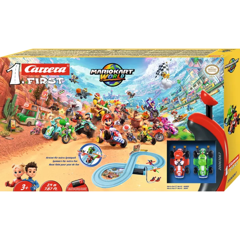 Carrera First!!! First Cars -auto setti - Mario Kart World Mario vs. Yoshi (20063067)