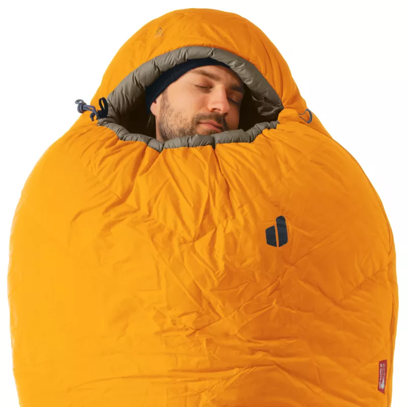Deuter Astro Pro 800 untuvamakuupussi, -16 °C / 3 °F, magma/titanium