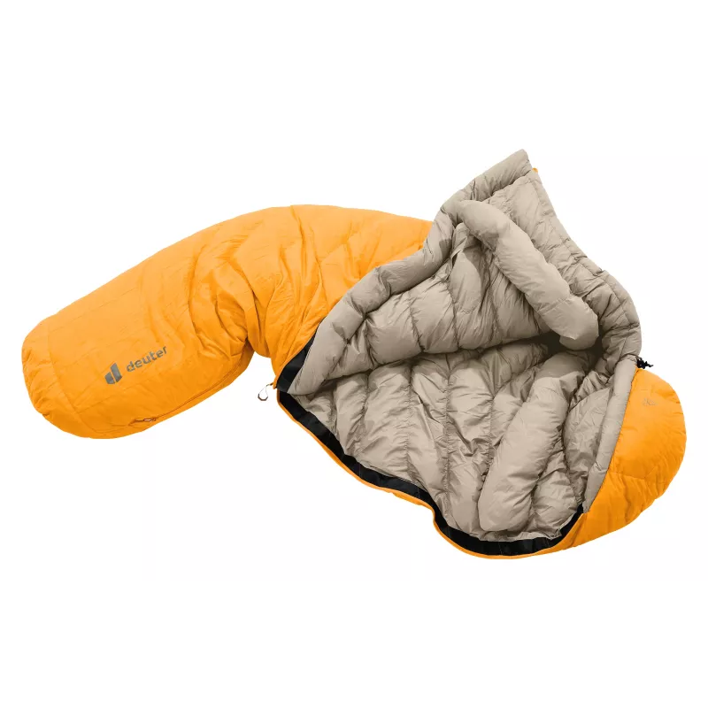 Deuter Astro Pro 400 untuvamakuupussi, -6 °C / 21 °F, magma/titaani
