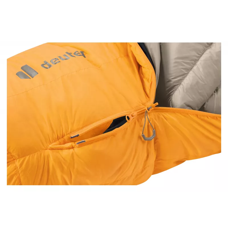 Deuter Astro Pro 400 untuvamakuupussi, -6 °C / 21 °F, magma/titaani
