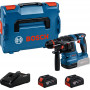 Bosch GBH 18V-22 X Professional -akkuporavasara 0611924101, 18 V, 2 J, 2 x 4.0 Ah akut