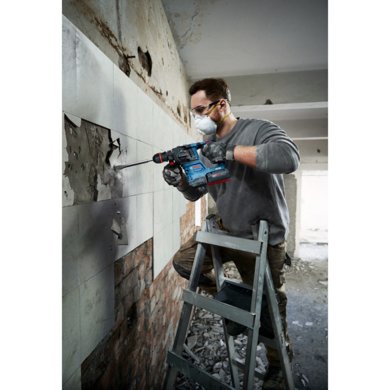Bosch GBH 18V-22 X Professional -akkuporavasara 0611924101, 18 V, 2 J, 2 x 4.0 Ah akut