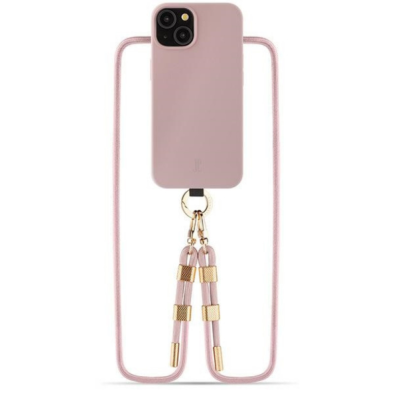 Just Elegance JEC151 kuori Apple iPhone 15:lle MagSafe, PopGrip, ruusu