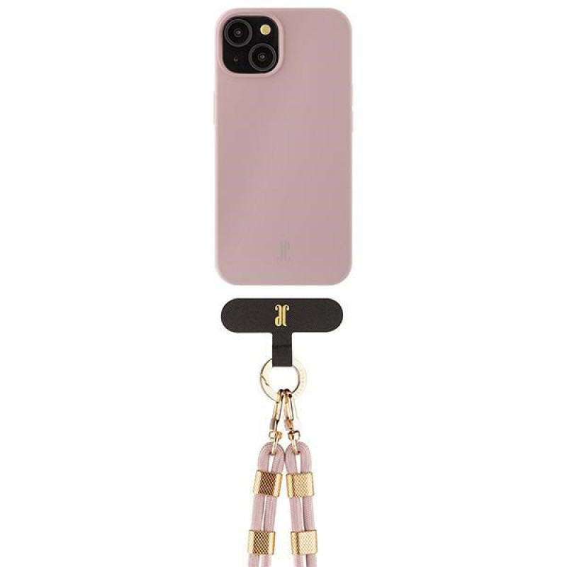 Just Elegance JEC151 kuori Apple iPhone 15:lle MagSafe, PopGrip, ruusu
