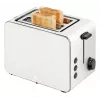 WMF Stelio 414210001 leivänpaahdin, 2 viipaletta, ruostumaton teräs, Paper Grey, 1050 W