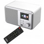 XORO DAB300IR WS WLAN-internetradio DAB+:lla ja Bluetoothilla, valkoinen