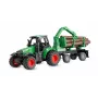 Amewi metallitraktori ja metsäperävaunu, 1:64, RTR, vihreä