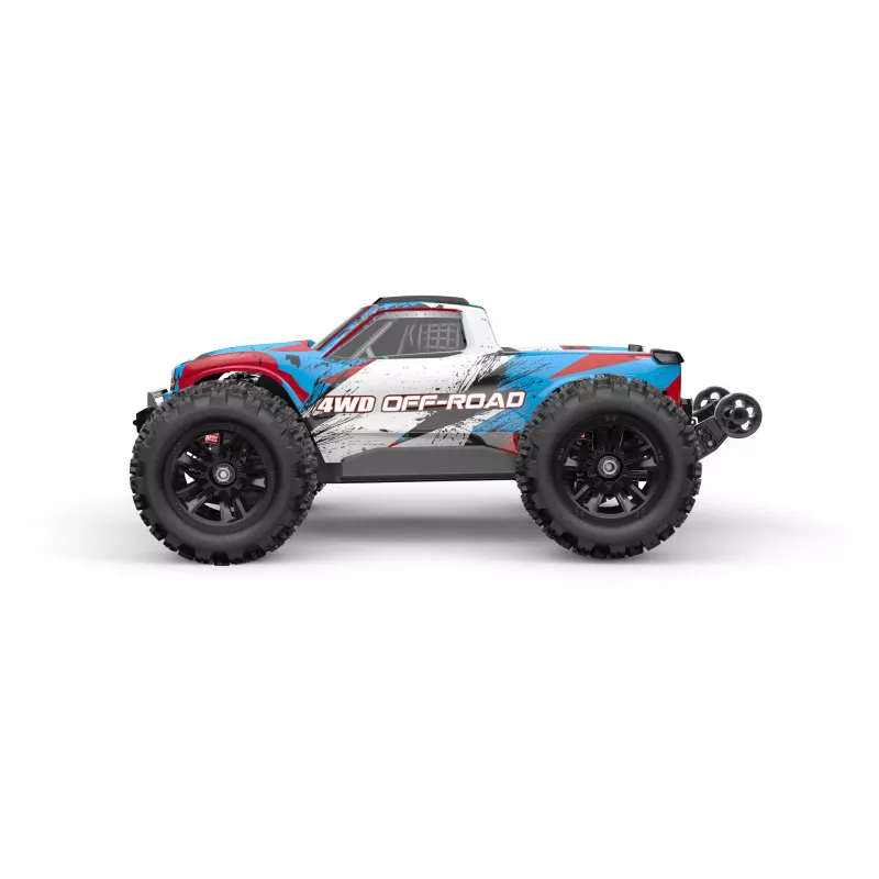 Amewi Hyper Go Monster Truck V2 harjaton 4WD, 1:16, RTR, sininen/valkoinen