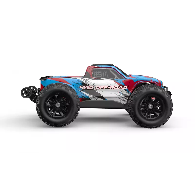 Amewi Hyper Go Monster Truck V2 harjaton 4WD, 1:16, RTR, sininen/valkoinen