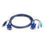 ATEN 2L-5506UP PS/2–USB-KVM-kaapeli, 6 m