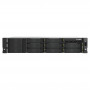 QNAP TS-h1073BXeU-RP-8G 2U -telakka-NAS, Ryzen Embedded V1780B, 8 GB DDR4, redundantti virtalähde