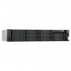 QNAP TS-h1073BXeU-RP-8G 2U -telakka-NAS, Ryzen Embedded V1780B, 8 GB DDR4, redundantti virtalähde