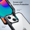 ESR Air Armor -suojakotelo ESR515 Apple iPhone 14 Plus / 15 Plus -puhelimelle, kirkas/musta