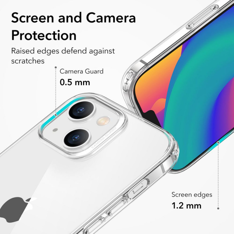 ESR Project Zero -suojakotelo Apple iPhone 14 Plus / 15 Plus -puhelimelle, ESR519, kirkas