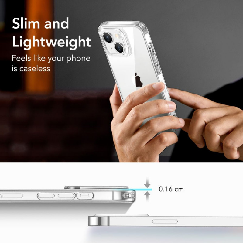 ESR Project Zero -suojakotelo Apple iPhone 14 Plus / 15 Plus -puhelimelle, ESR519, kirkas