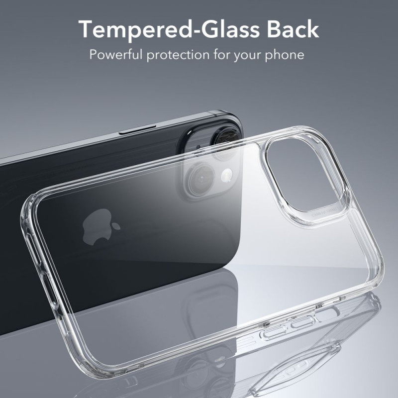 ESR Ice Shield -suojakotelo Apple iPhone 15 Plus / 14 Plus -puhelimelle, ESR709, kirkas