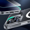 ESR Classic Pro Set HaloLock MagSafe -suojakotelo ja karkaistu lasi Apple iPhone 16 Pro Max -puhelimelle, kirkas
