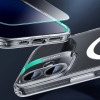 ESR Classic Pro Set HaloLock MagSafe -suojakotelo ja karkaistu lasi Apple iPhone 16 -puhelimelle, kirkas