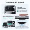 ESR Classic Hybrid Kickstand MagSafe -suojakotelo Apple iPhone 17 Pro Max -puhelimelle, kirkas