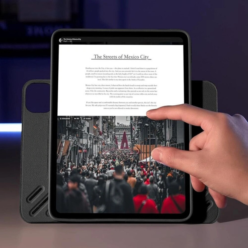 ESR Flip Hybrid -kotelo Apple iPad Pro 13" 2024/2025 -laitteelle, ESR952, musta