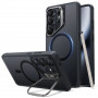 ESR Classic Hybrid Kickstand MagSafe -kuori Samsung Galaxy S26 Ultra -puhelimelle, Frosted Black