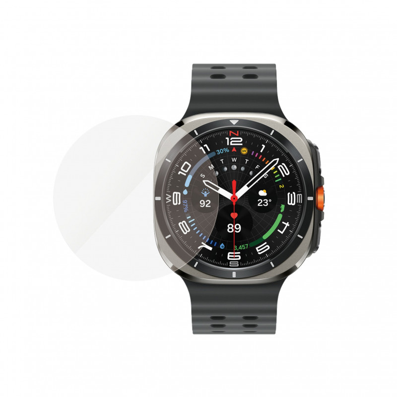 PanzerGlass karkaistu lasinen näytönsuojakalvo Samsung Galaxy Watch Ultra2 47 mm -älykellolle, kirkas