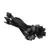 Akyga ATX-virtalähde 500 W AK-C2-500, puolimodulaarinen, P4+4, 2x PCI-E 6+2 Pin, 4x SATA, 2x Molex, 12 cm tuuletin, 80 PLUS