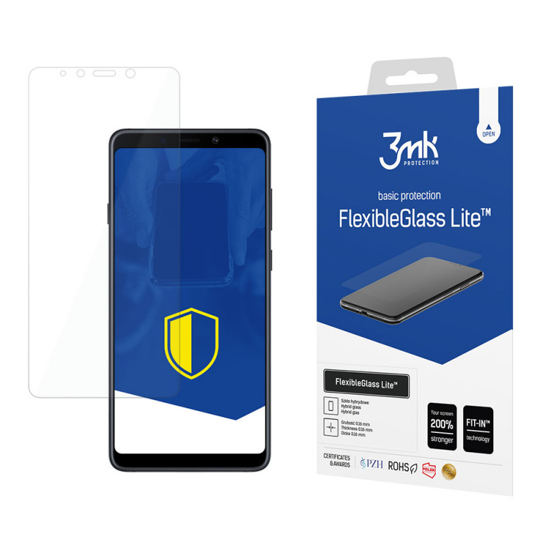 3MK FlexibleGlass hybridinäytönsuojakalvo Samsung Galaxy A9 2018 -puhelimelle