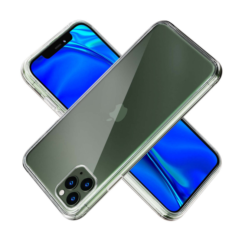 3MK Clear Case Apple iPhone 11 Pro Max -suojakotelo, läpinäkyvä