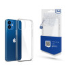 3MK Clear Case suojakuori Apple iPhone 12 mini -puhelimelle, läpinäkyvä