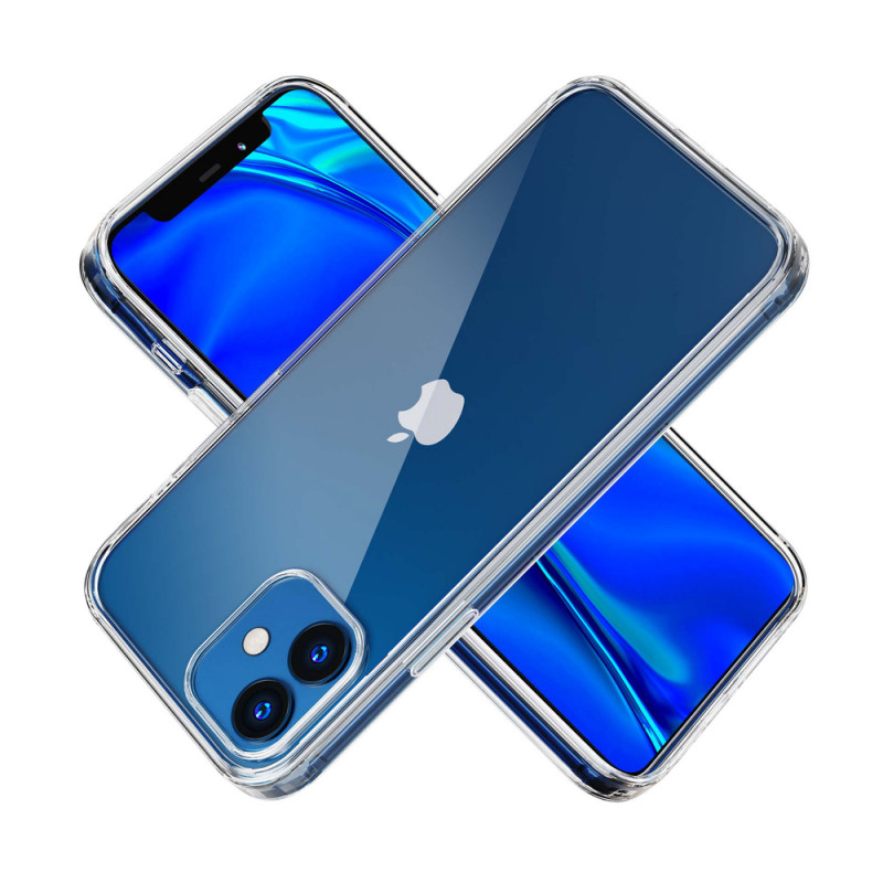 3MK Clear Case suojakuori Apple iPhone 12 mini -puhelimelle, läpinäkyvä