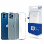 3MK Clear Case suojakuori Apple iPhone 12/12 Pro -puhelimelle, läpinäkyvä