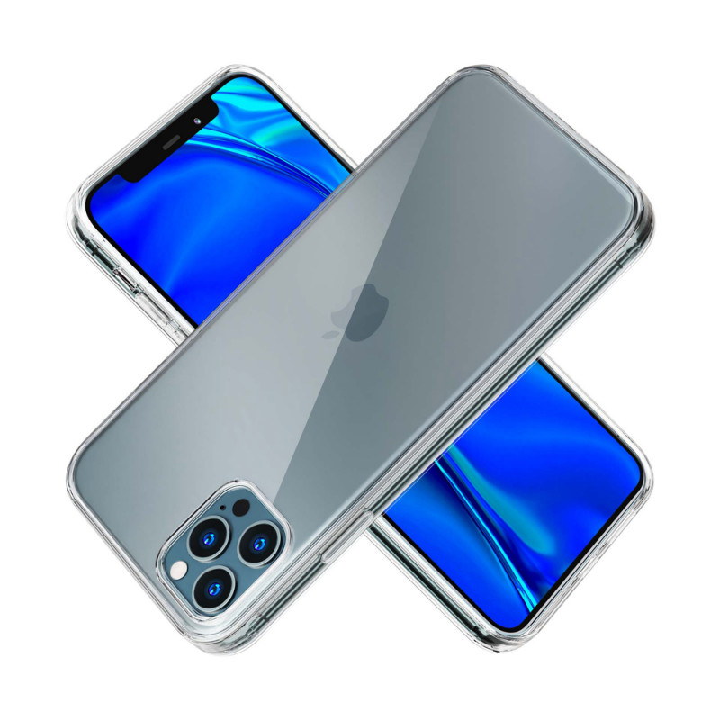 3MK Clear Case suojakuori Apple iPhone 12/12 Pro -puhelimelle, läpinäkyvä