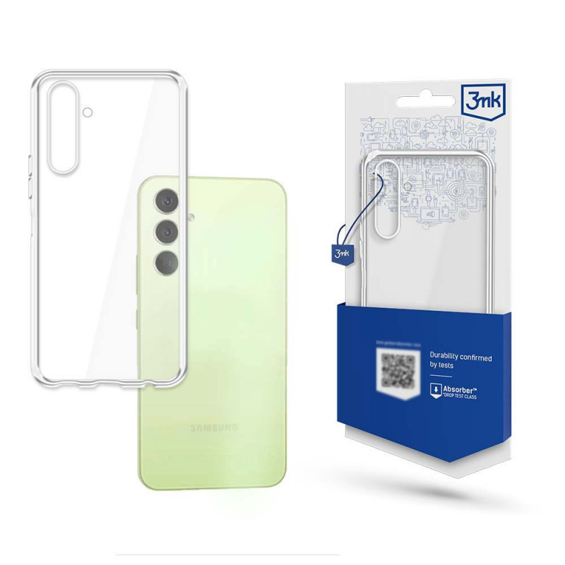 3MK Clear Case Samsung Galaxy A14 4G/5G läpinäkyvä kuori