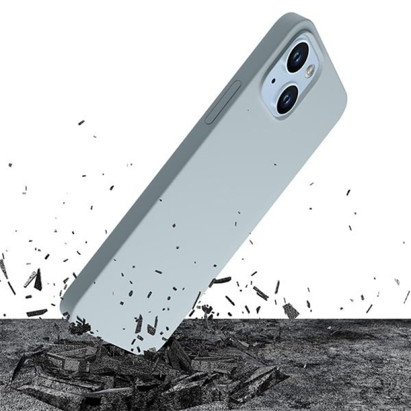 3MK Hardy Case MagSafe Apple iPhone 14 Plus / 15 Plus silikonikuori, sininen