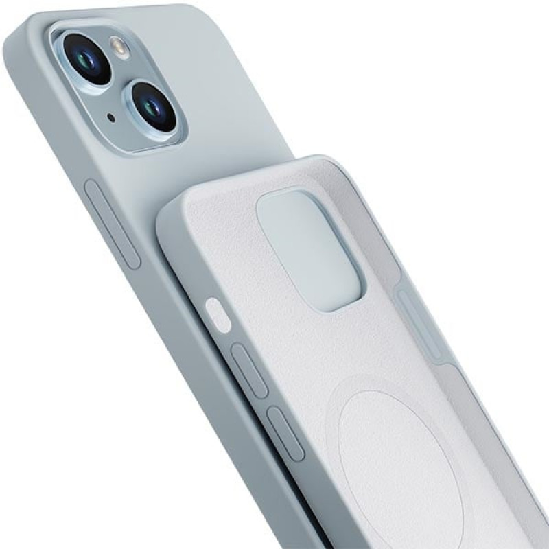 3MK Hardy Case MagSafe Apple iPhone 14 Plus / 15 Plus silikonikuori, sininen